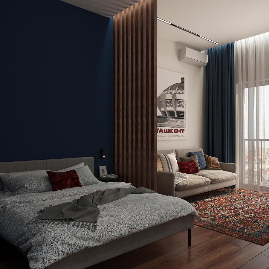 Blueloft 52 I Tashkent Apartment With Balcony Exterior foto