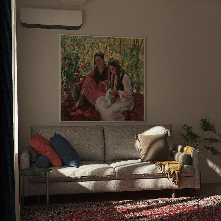Blueloft 52 I Tashkent Apartment With Balcony Exterior foto